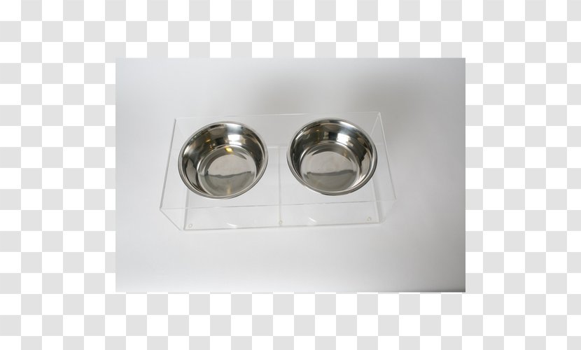 Silver Tableware Angle - Pet Feeder Transparent PNG