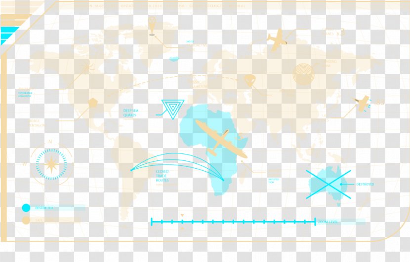 Brand Graphic Design Pattern - Area - Science And Technology Map Data Large Screen Transparent PNG