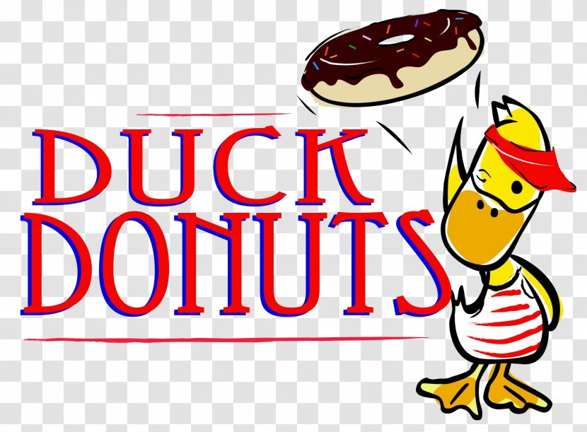 Duck Donuts Cafe Restaurant Glaze - Happiness - DUCK Transparent PNG