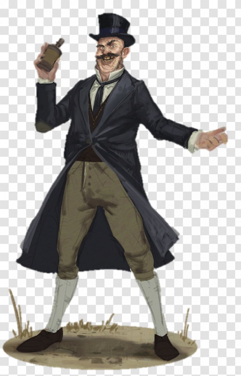 Costume - Gentleman - Action Figure Transparent PNG