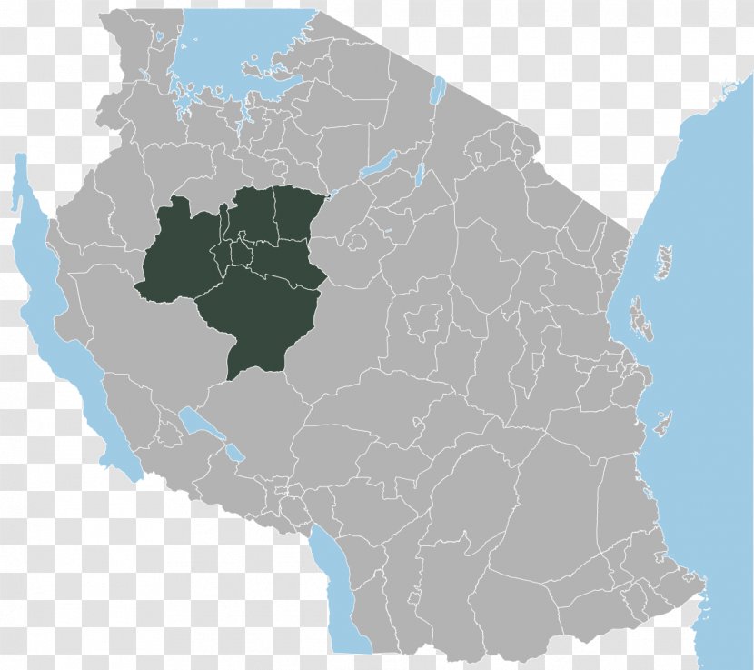 Iramba District Tabora Region Singida Distretti Della Tanzania Wilayah - Map Transparent PNG