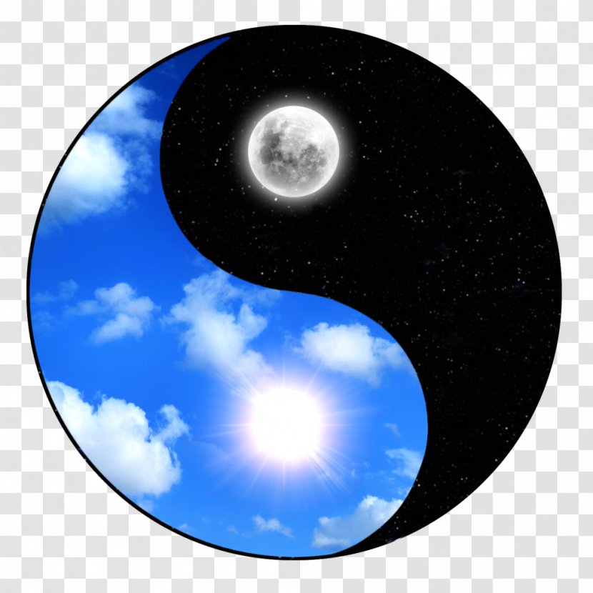 Yin And Yang Yoga Water Samadhi - Moon Transparent PNG