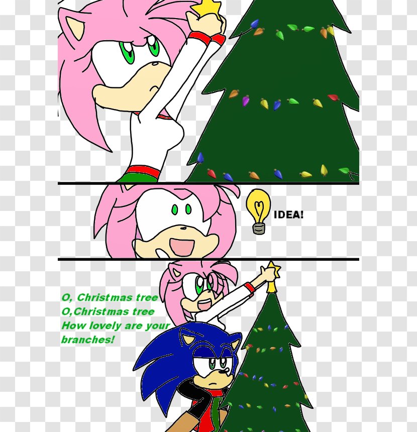 Christmas Tree Happiness Cartoon Clip Art - Fictional Character - Up Transparent PNG