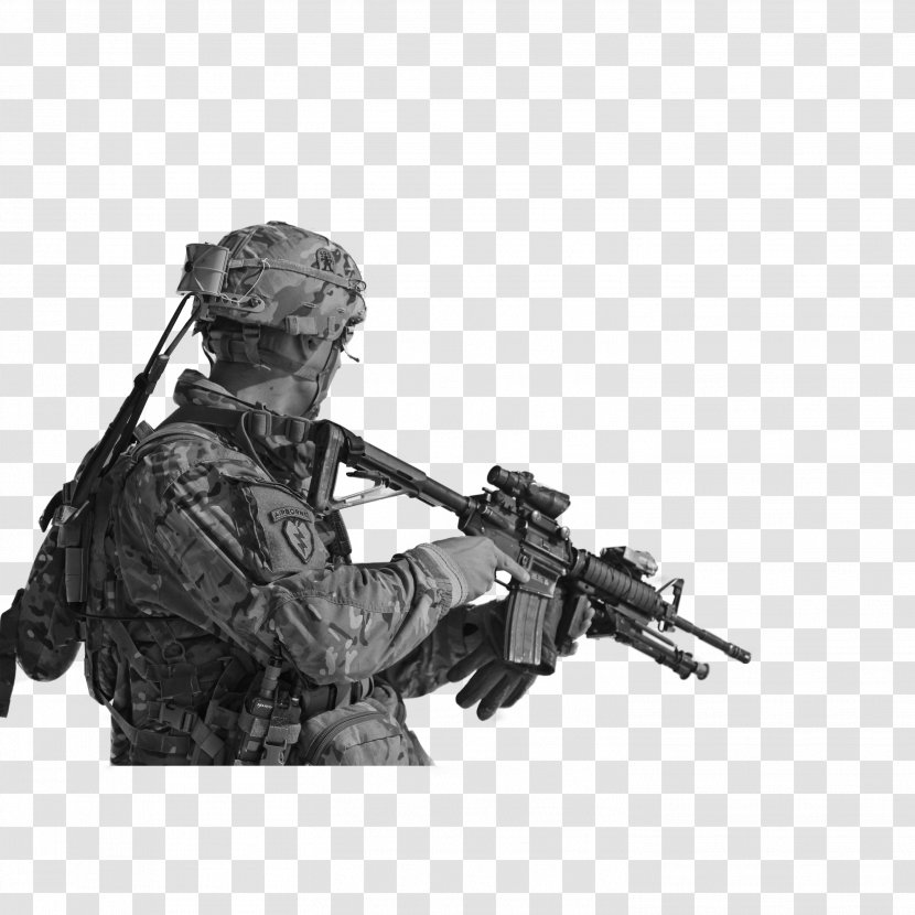 Fort Bragg Military Soldier Army Job - Career - Soldiers With Guns Transparent PNG