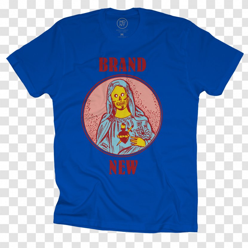 T-shirt Clothing Sleeve Balut - Blue - Mother Mary Transparent PNG