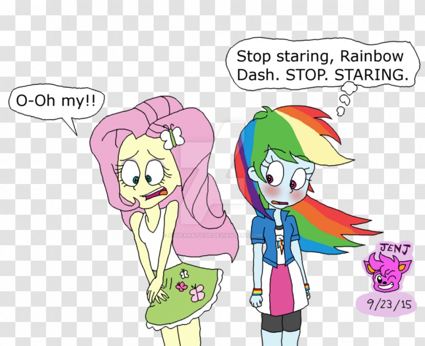 Rainbow Dash Fluttershy My Little Pony: Equestria Girls Horse - Mammal - Pros AND CONS Transparent PNG