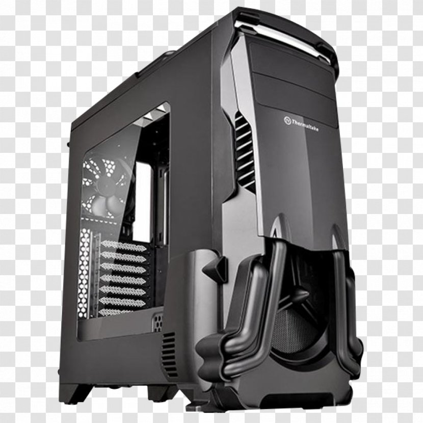 Computer Cases & Housings MicroATX Thermaltake System Cooling Parts - Tempered Transparent PNG