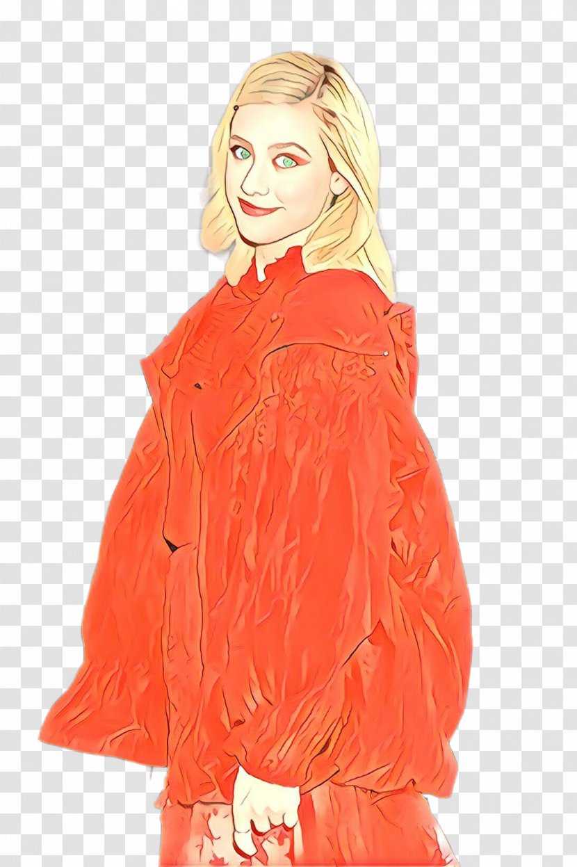 Orange Background - Costume - Top Transparent PNG