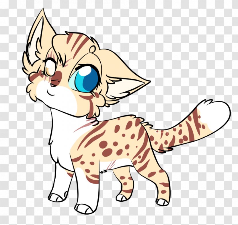 Whiskers Kitten Wildcat Clip Art - Character - Leopard Spots Transparent PNG