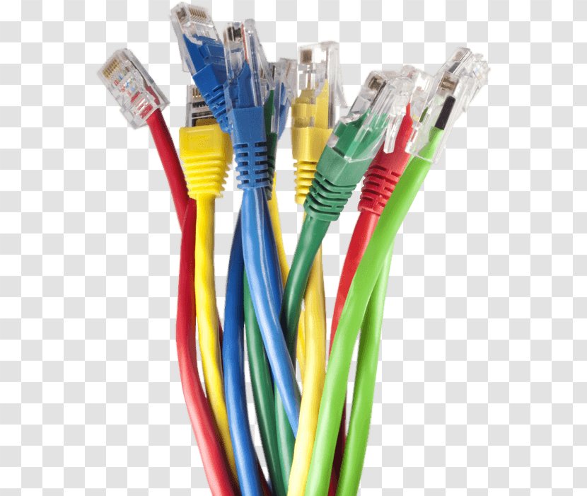 Network Cables Category 5 Cable Structured Cabling 6 Electrical - Electronics Accessory - Ethernet Transparent PNG