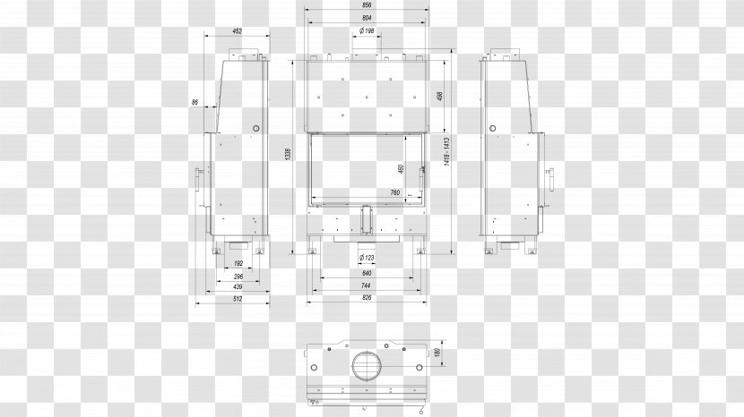 Door Handle Drawing Line Angle - Rectangle Transparent PNG