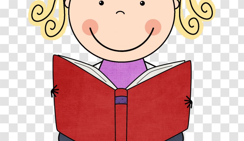 Clip Art Reading Child Free Content Book - Reread Symbol Transparent PNG