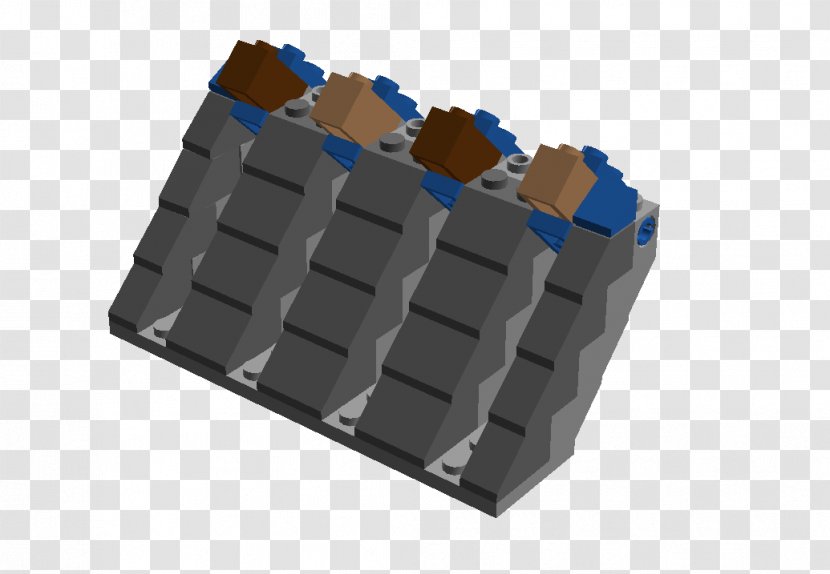 Building LEGO Wall Roof Brick - Plastic Transparent PNG