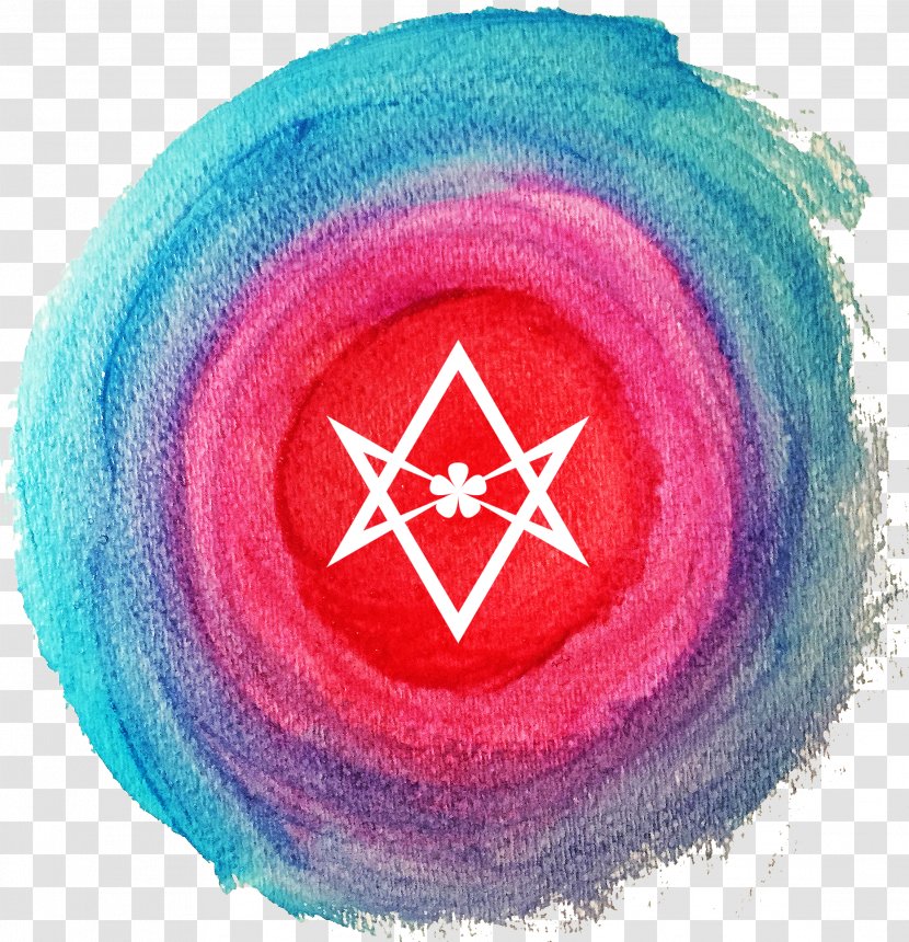 Abbey Of Thelema Unicursal Hexagram Magick - Esotericism - T-shirt Transparent PNG