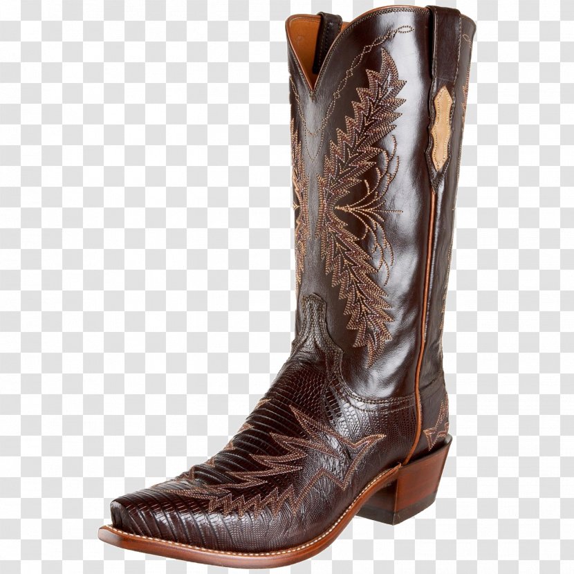 Cowboy Boot Shoe Riding Footwear - Brown - Boots Transparent PNG