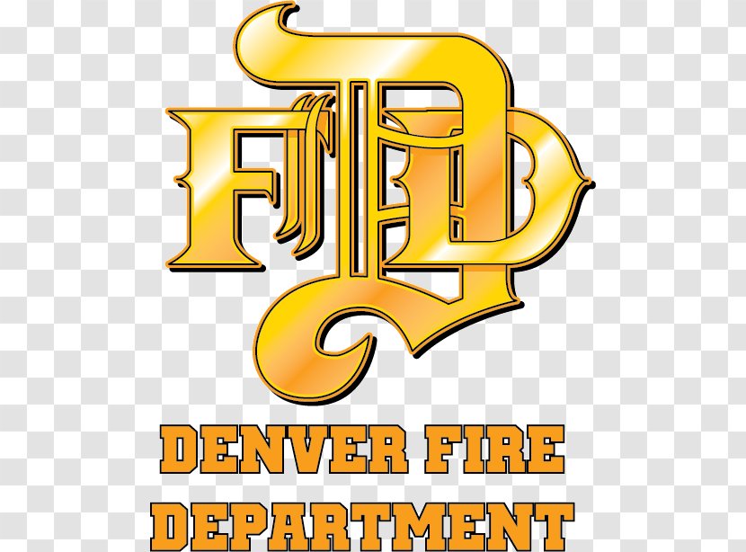 Denver Fire Department Logo Graphic Design - Illustrator - Fonts Transparent PNG