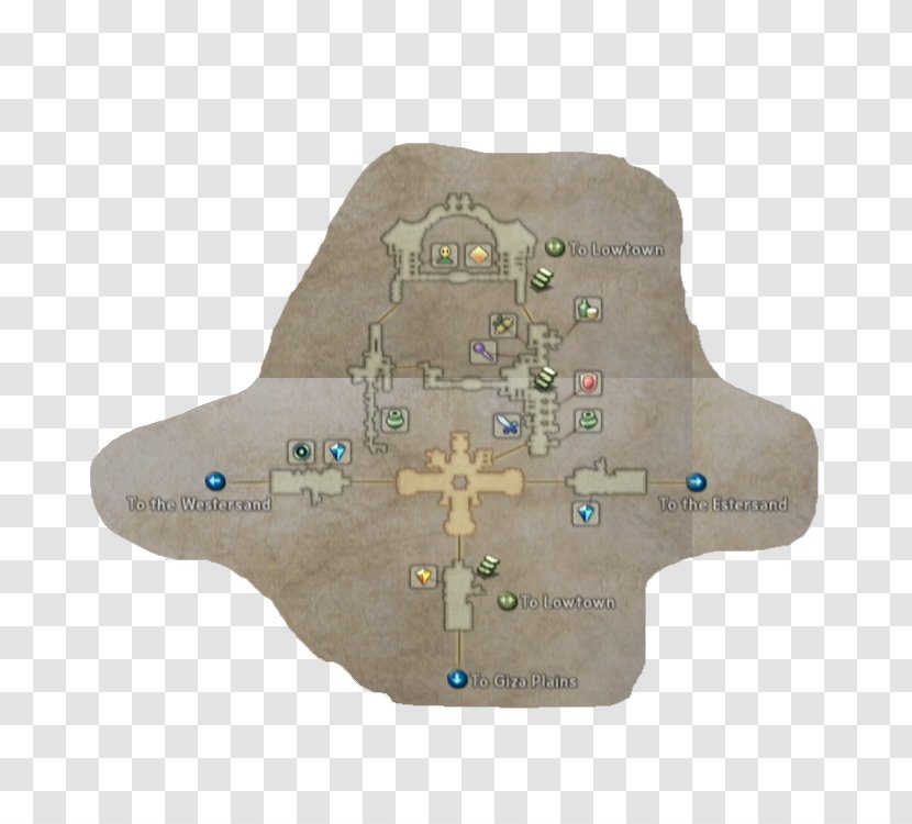 Final Fantasy XII World Map Type-0 VIII - Vaan Transparent PNG