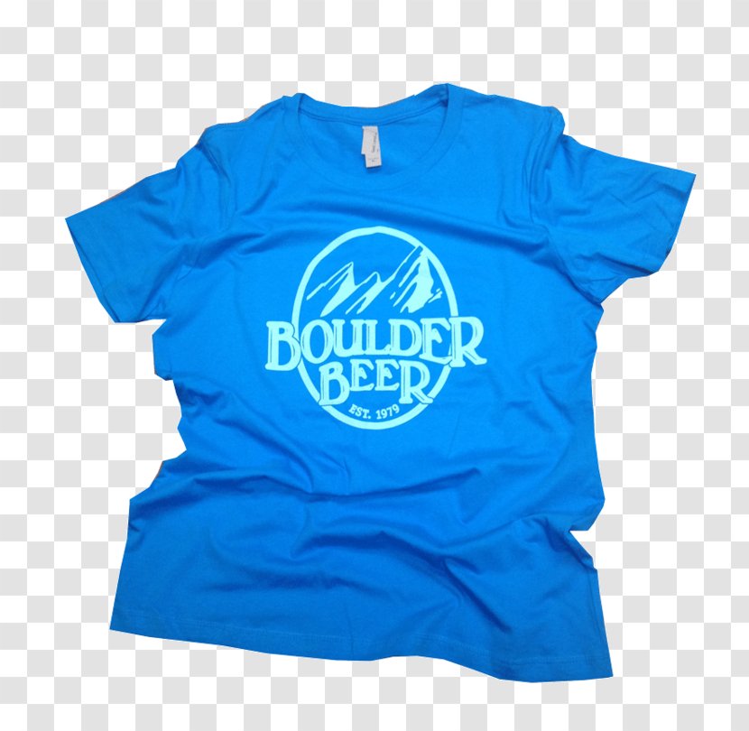 T-shirt Boulder Flag Of Colorado Sleeve - Active Shirt Transparent PNG