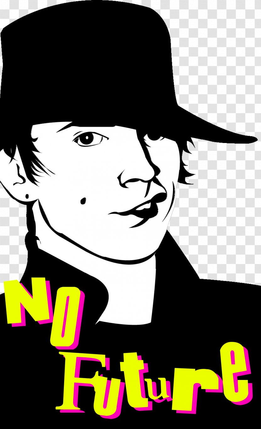 DeviantArt Stencil Male - John Lydon - Rotten Transparent PNG