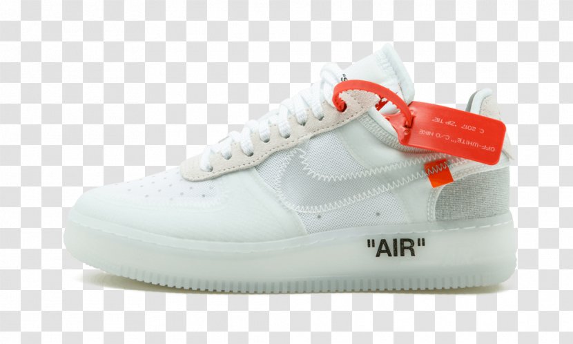 Air Force Nike Max Off-White Sneakers - Tennis Shoe Transparent PNG