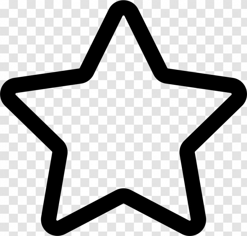 Five-pointed Star Clip Art - Silhouette - Line Draft Transparent PNG