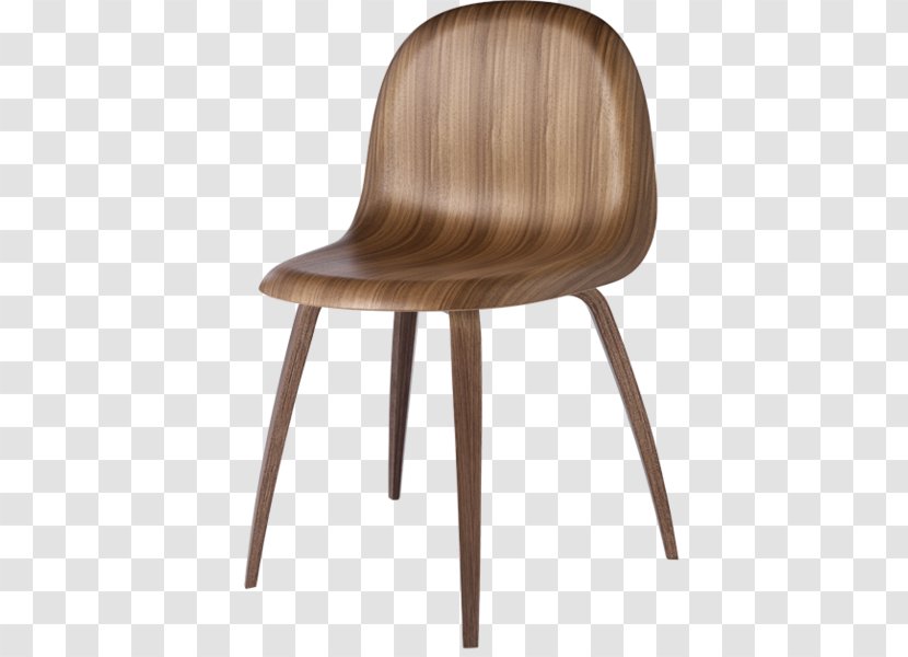 Gubi Chair Wood Furniture Dining Room - Garden - Blue Minimalist Floor Pattern Light Backgroun Transparent PNG