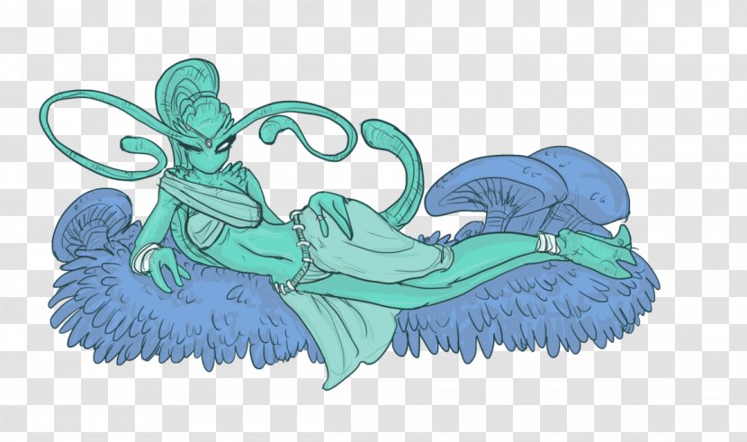 Cartoon Costume Design Drawing Mermaid - Fictional Character Transparent PNG