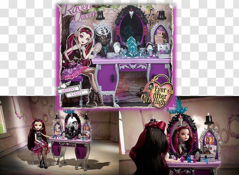 Destiny Ever After High Legacy Day Apple White Doll Raven Queen - Pink Transparent PNG