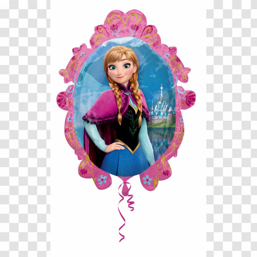Elsa Anna Olaf Toy Balloon - Frozen Fever Transparent PNG