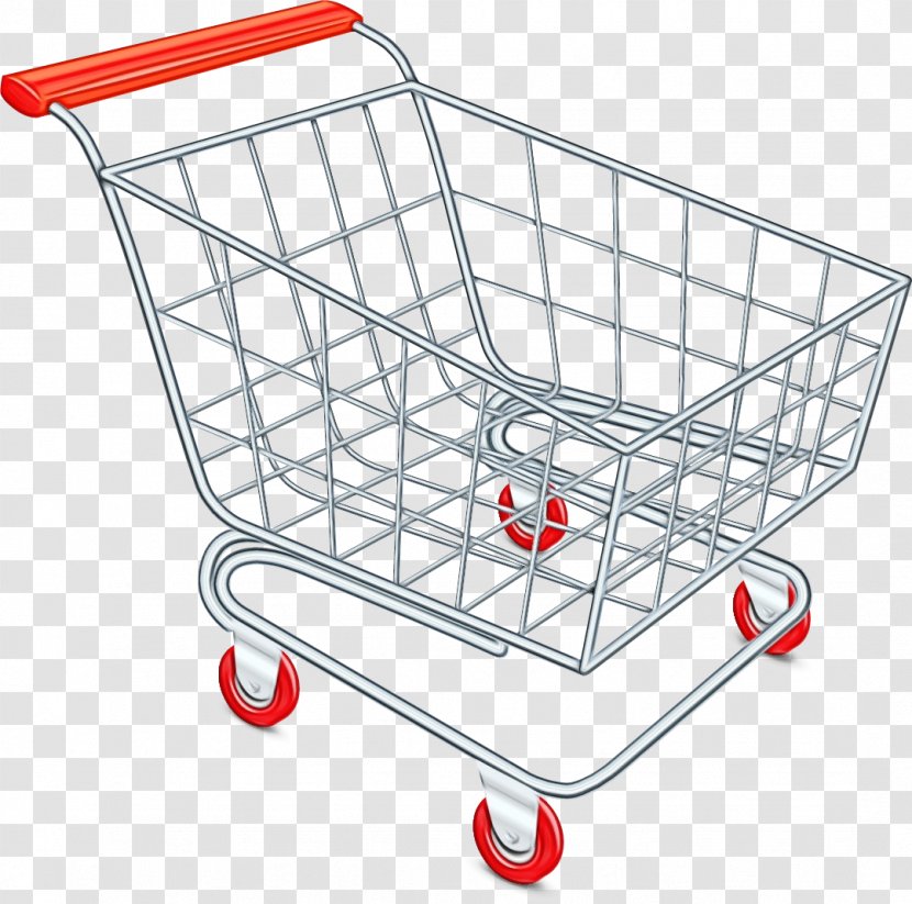 Shopping Cart - Storage Basket - Bicycle Accessory Transparent PNG
