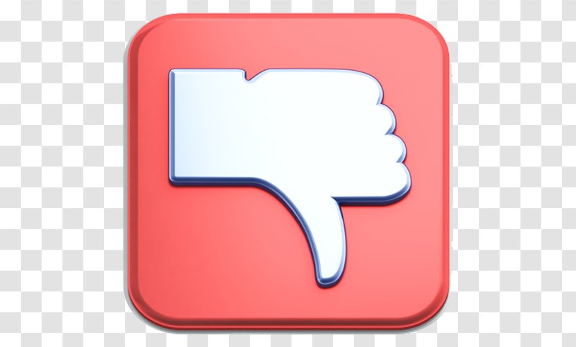 Thumb Signal Like Button Clip Art - Text - Dont Transparent PNG