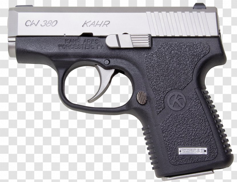 Kahr Arms .380 ACP Semi-automatic Pistol Trigger - 380 Acp - Handgun Transparent PNG