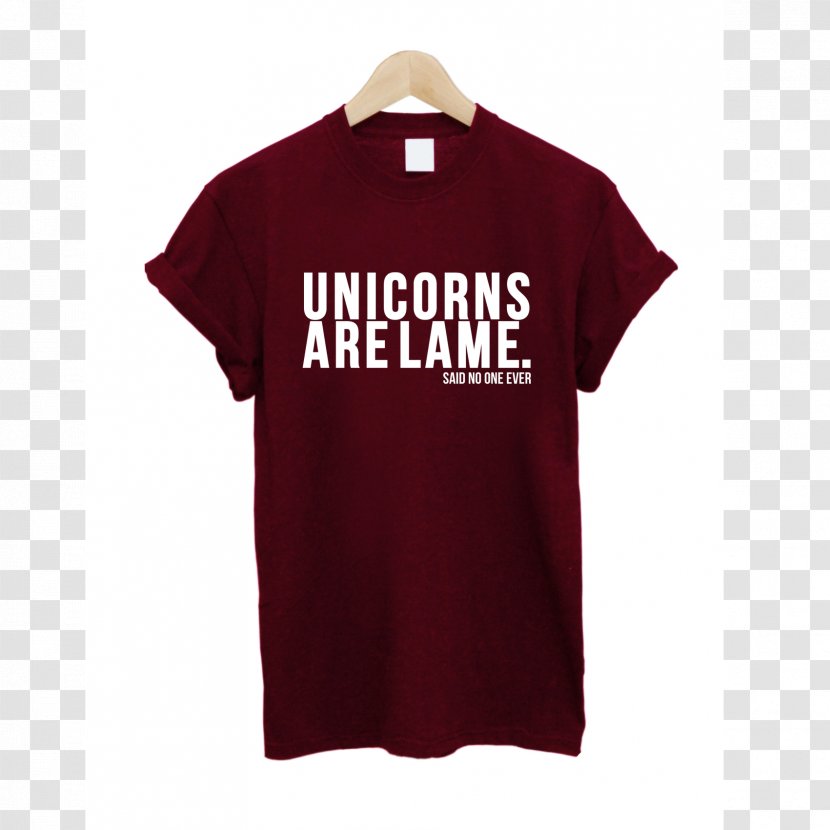 Printed T-shirt Top Clothing - T Shirt - Unicorn Face Transparent PNG
