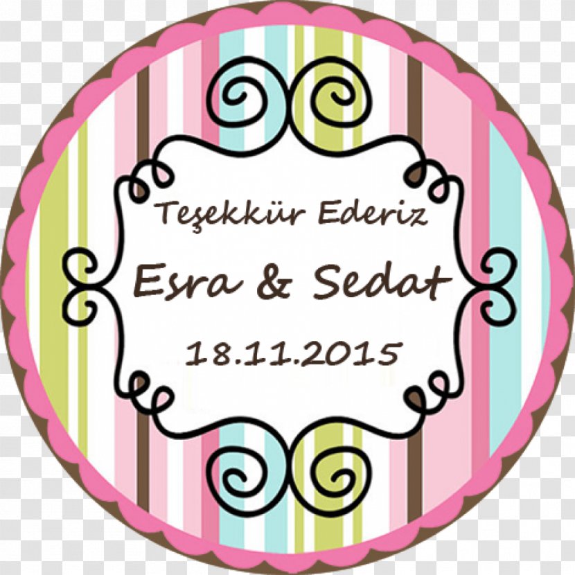 Label Party Supply Wedding Web-to-print Nazar - Sticker Transparent PNG