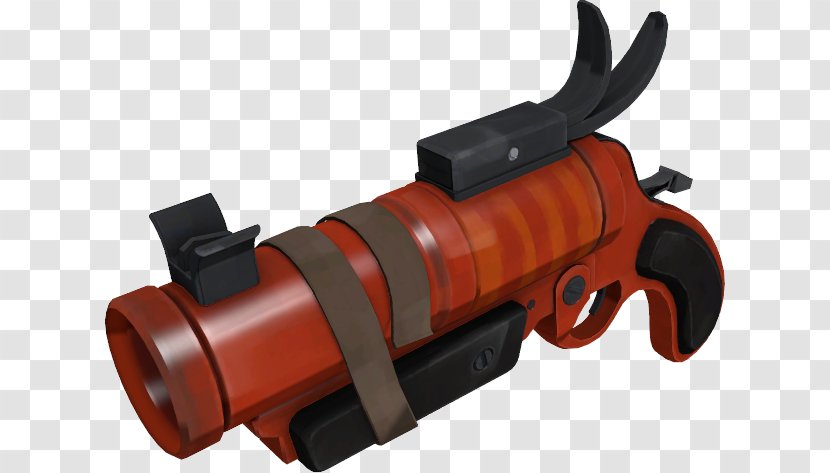 Team Fortress 2 Detonator Flare Gun Ranged Weapon - Hardware - Valve Corporation Transparent PNG