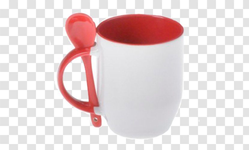Mug Coffee Cup Spoon Ceramic Handle - Clone Transparent PNG