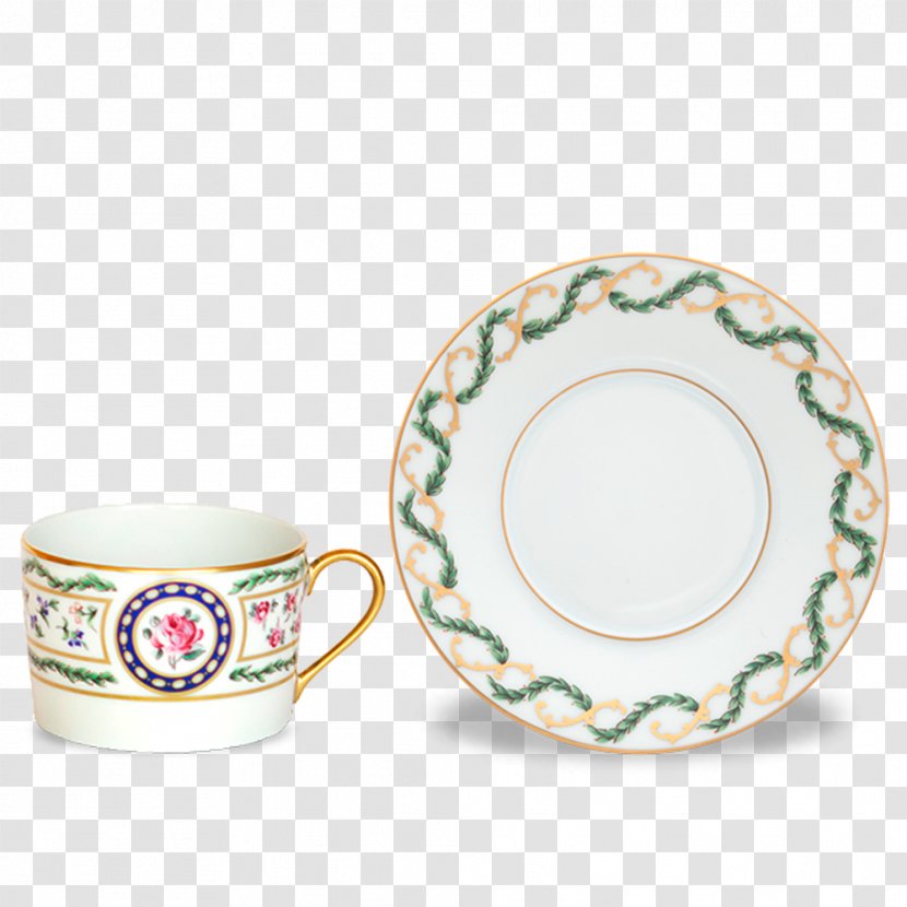 Saucer Coffee Cup Mug Porcelain - Porcelaine Transparent PNG