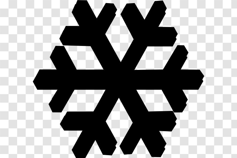 Snowflake Clip Art - Green - Snow Cliparts Black Transparent PNG
