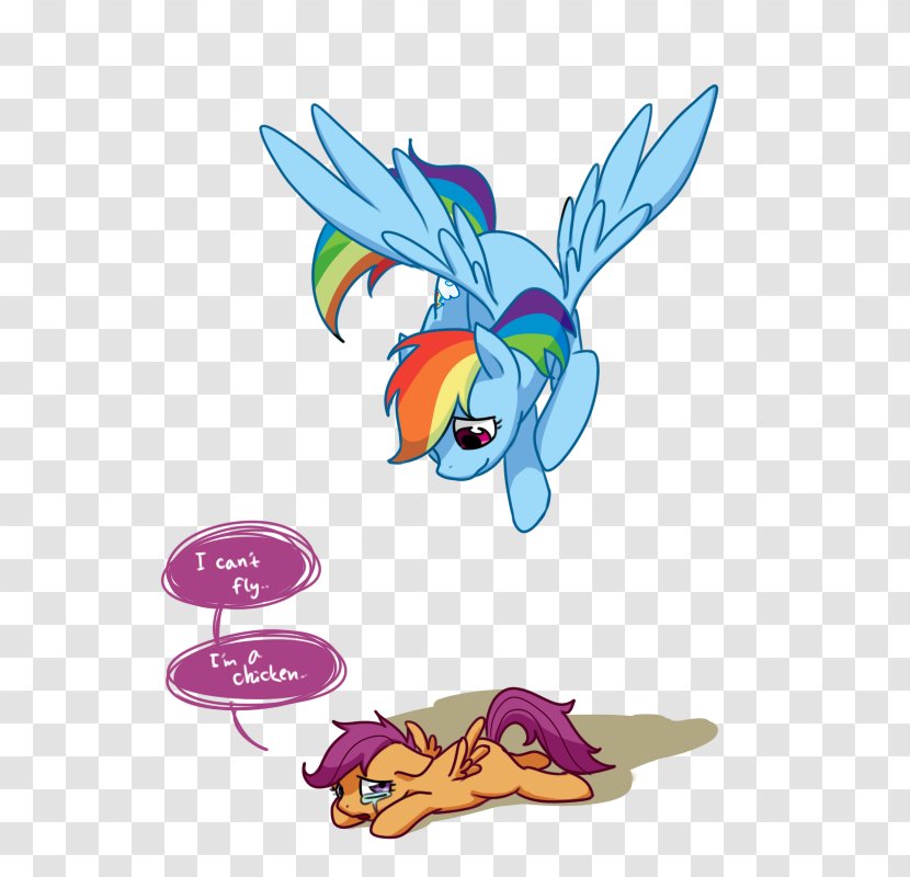 Scootaloo Rainbow Dash Pony DeviantArt - Vertebrate - Flying My Little Transparent PNG