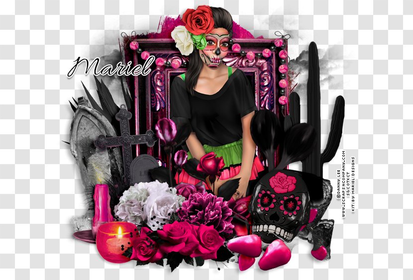 Fashion Pink M RTV - Skull Mexican Transparent PNG