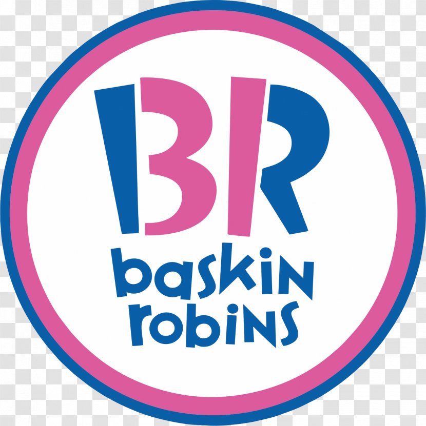 Baskin-Robbins Logo Restaurant Organization Brand - Area - Text Transparent PNG