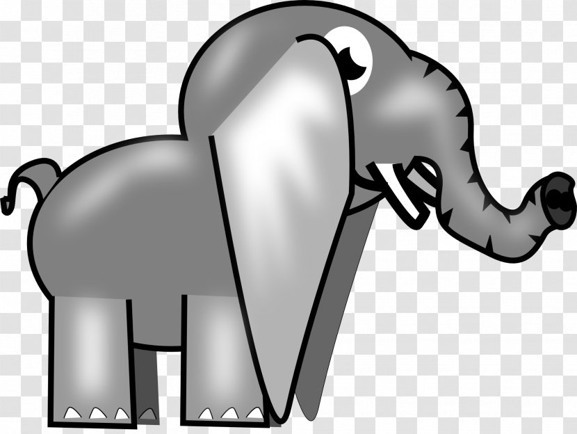 Elephant Cartoon Clip Art - Flower - Africa Transparent PNG
