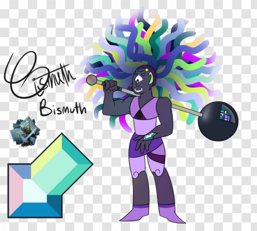 Bismuth Steven Universe Gemstone Crystal Transparent PNG