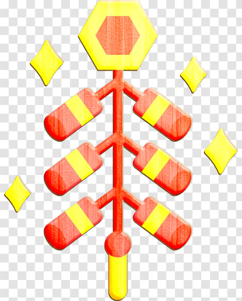 Fireworks Icon Chinese New Year Icon Chinese New Year Icon Transparent PNG