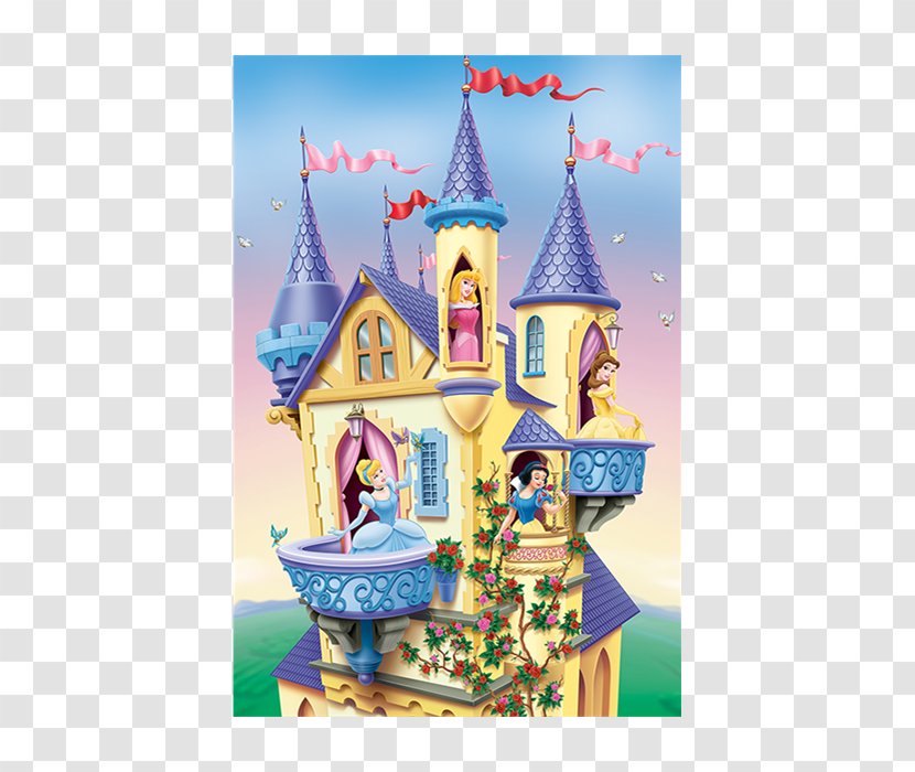 Walt Disney World Mickey Mouse Belle Cinderella Princess - Poster Transparent PNG