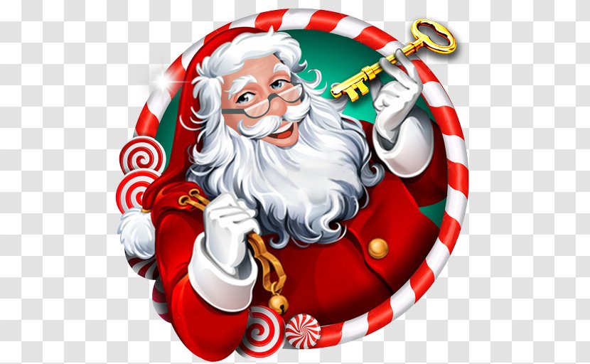 Santa Claus The Frozen Sleigh - Fictional Character - Christmas Escape Go SantaSanta Transparent PNG