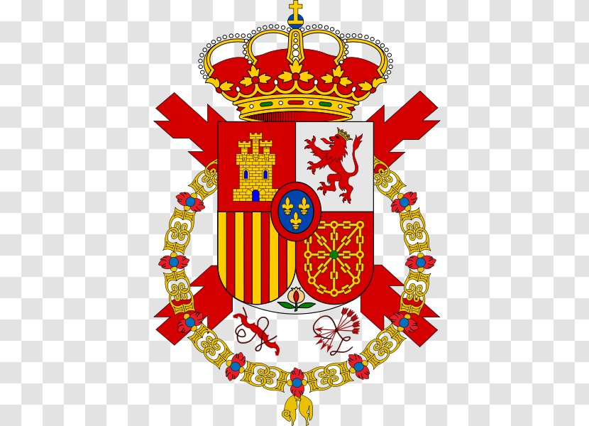 Francoist Spain Coat Of Arms Flag - El Palacio De Piedra Transparent PNG