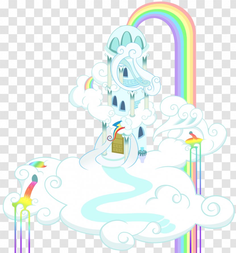 Rainbow Dash Rarity Pony Pinkie Pie - Flower - Cloud Transparent PNG