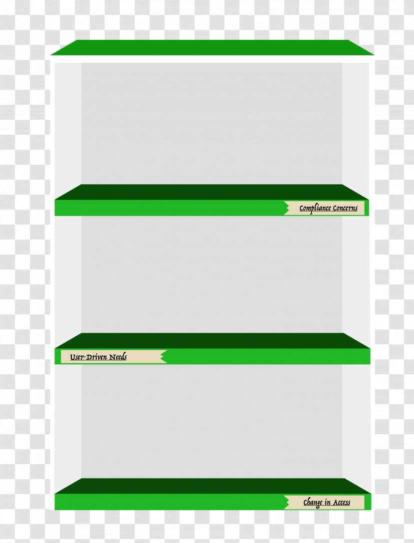 Shelf Green Line Transparent PNG