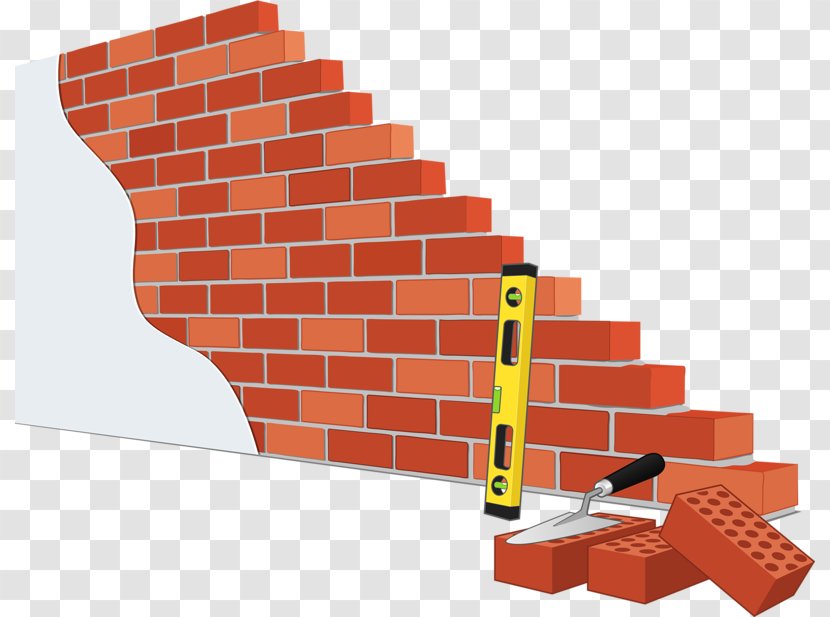 Bricklayer Photography Royalty-free Illustration - Stock - Hand-painted Brick Transparent PNG